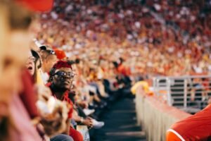 Photo Cheering crowd